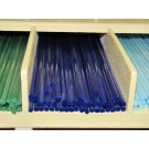 Bacchette di vetro Murano - Blu lapis pastello