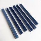Listelli per mosaico 1x1 lungh.15 cm circa blu lapis