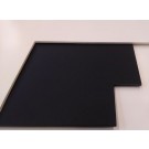 Pannello poliplat 70x100 spessore 5 mm. nero