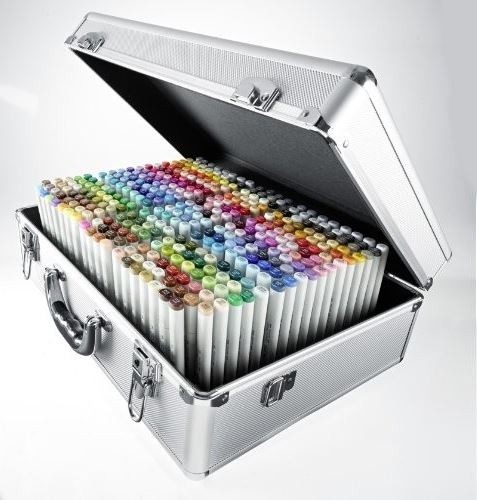 Buy Copic Sketch Suitcase Set ALL 358 Colours Alcohol Marker Pens